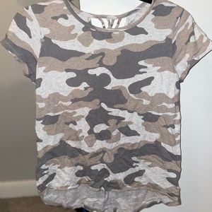 Army Print Kids XL Old Navy Tshirt